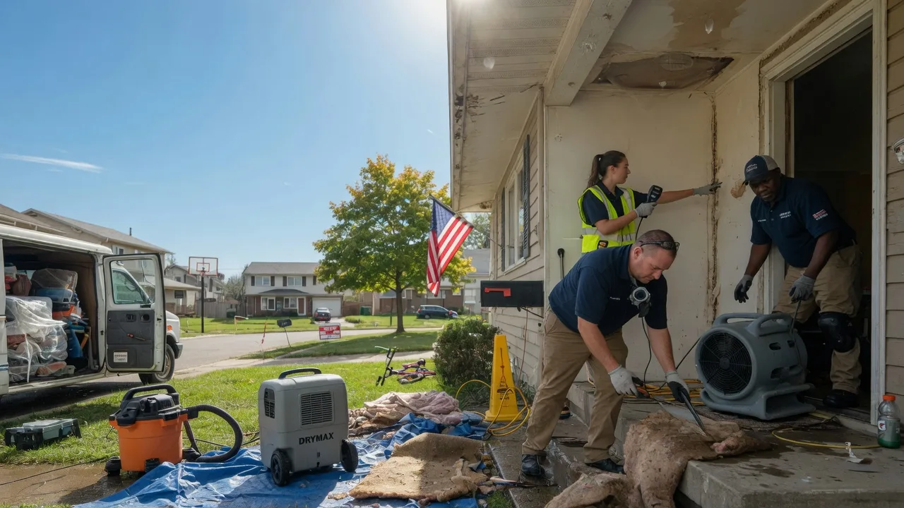 Water Damage Restoration in Brodheadsville, PA near me